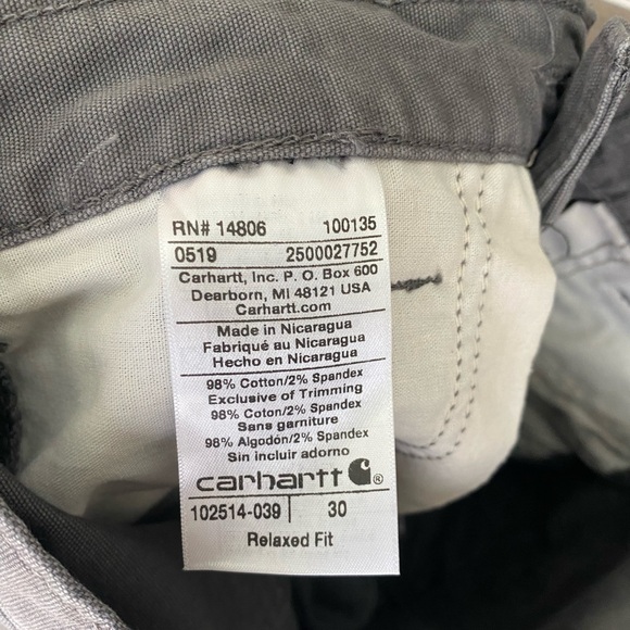 Vintage Carhartt Relaxed Fit Shorts Sz.30” - Picture 2 of 4